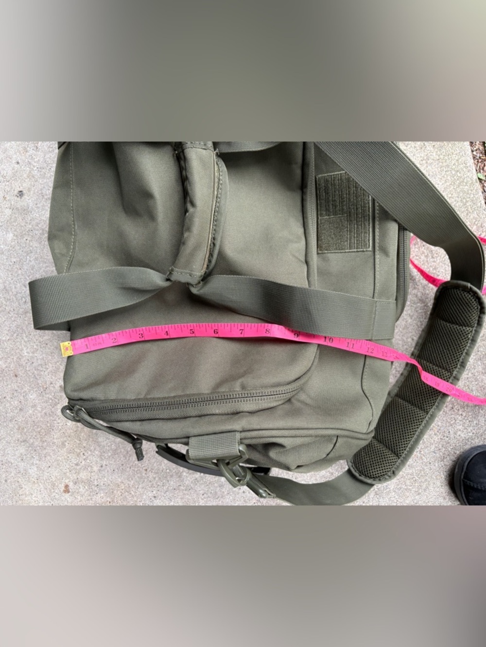 Highland Tactical Squad 1.0 green military duffel bag heavy duty travel - Picture 11 of 16